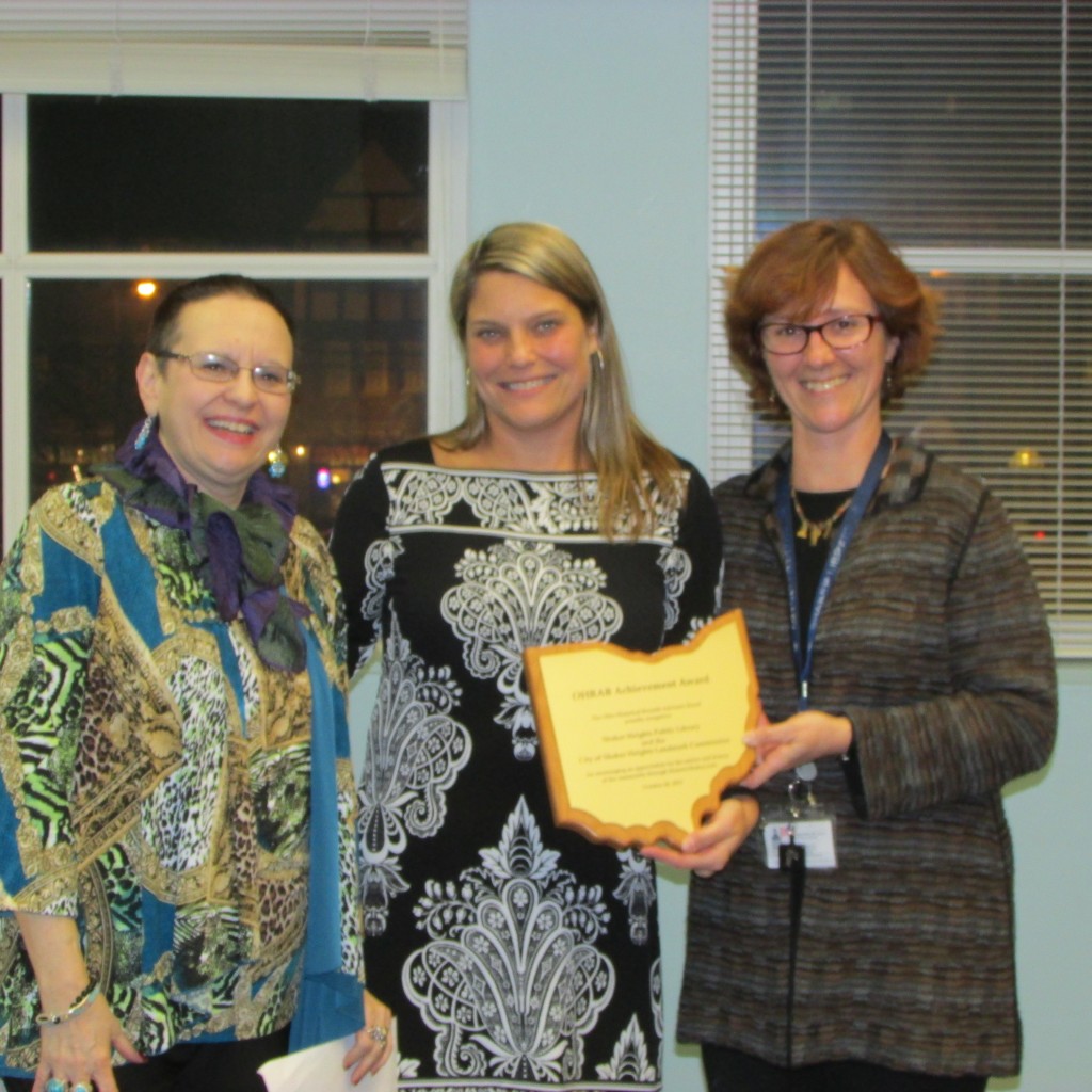 2013 OHRAB Achievement Award
